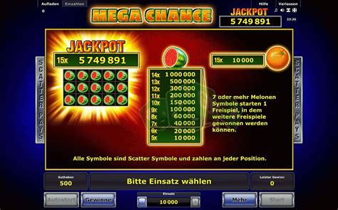 mega chance slot deutschland|Mega Chance .
